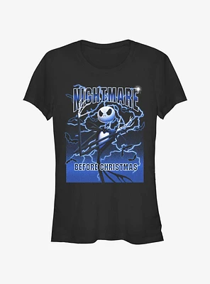 Disney The Nightmare Before Christmas Electric Jack Girls T-Shirt
