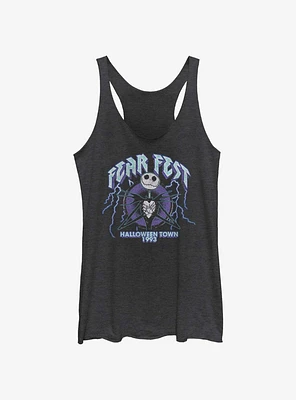 Disney The Nightmare Before Christmas Jack Fear Fest 1993 Girls Tank