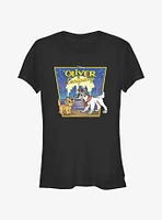 Disney Oliver & Company City Lights Poster Girls T-Shirt