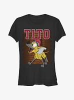 Disney Oliver & Company Tito Girls T-Shirt