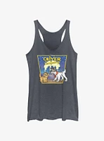 Disney Oliver & Company City Lights Poster Girls Tank