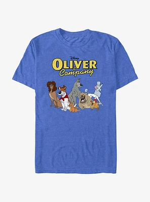 Disney Oliver & Company Who Let The Dogs Out T-Shirt