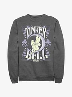 Disney Tinker Bell Floral Fairy Poster Sweatshirt