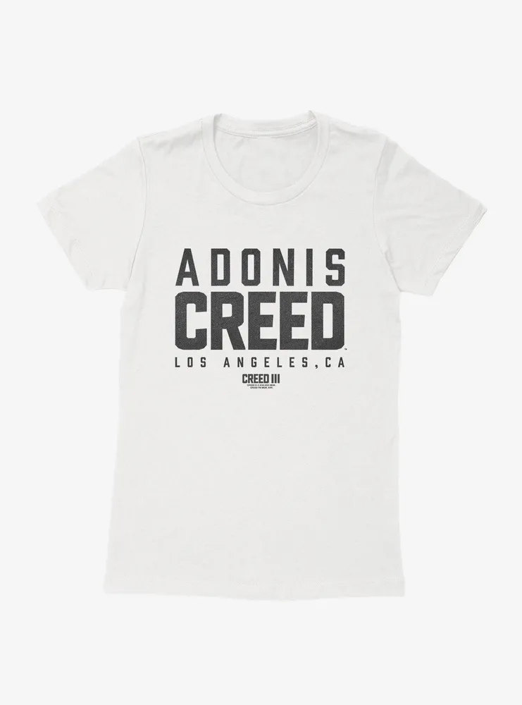 Creed III Adonis Los Angeles Womens T-Shirt