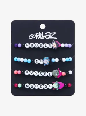 Gorillaz Beaded Bracelet Set