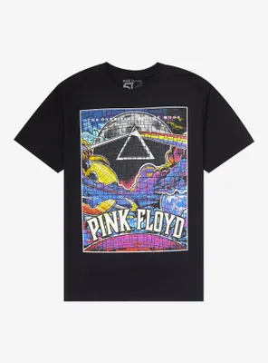 Pink Floyd Dark Side Of The Moon Brick Design T-Shirt