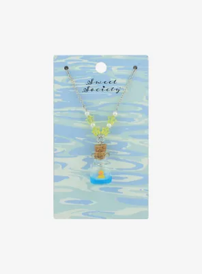 Sweet Society Rubber Duck Bottle Necklace