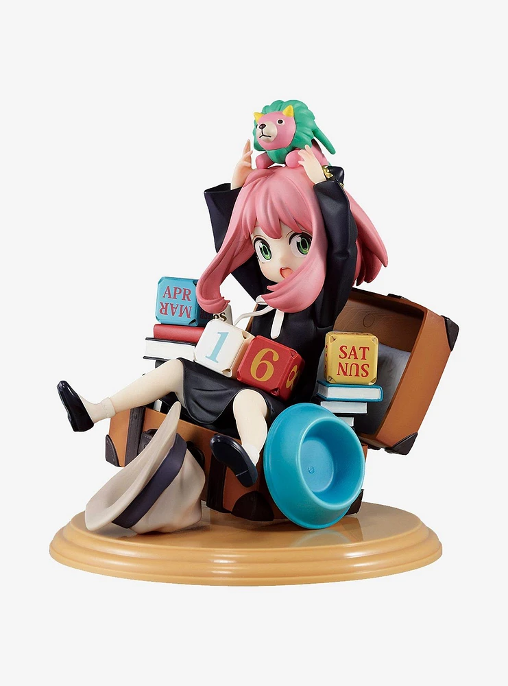 Bandai Spirits Spy x Family Ichibansho Anya Forger With Block Calendar (Mission Start! Ver. 1.5) Figure