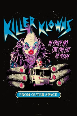Killer Klowns From Outer Space Klownzilla Poster