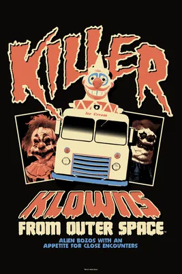 Killer Klowns From Outer Space Vintage Poster