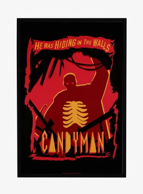 Candyman He Was Hiding Framed Poster
