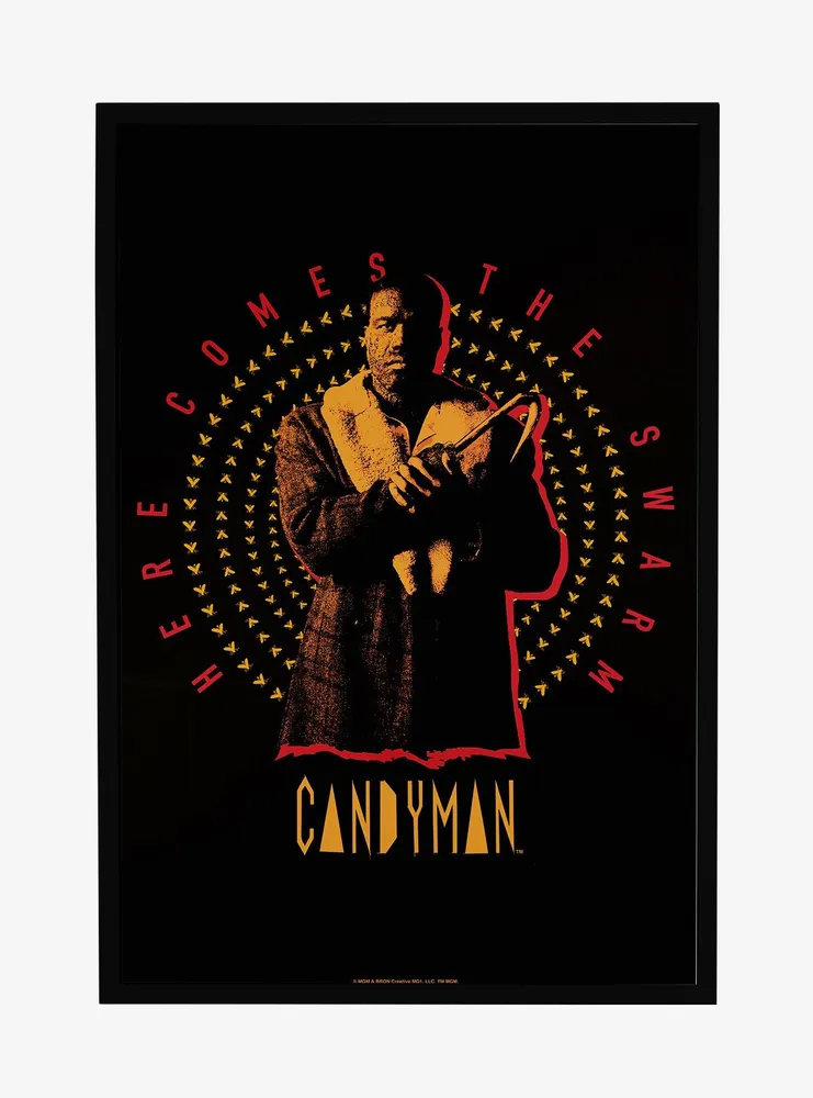 Boxlunch Candyman Here Comes The Swarm Framed Poster