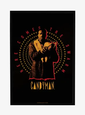 Candyman Here Comes The Swarm Framed Poster
