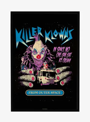 Killer Klowns From Outer Space Klownzilla Framed Poster