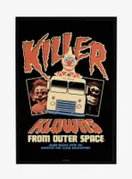 Killer Klowns From Outer Space Vintage Framed Poster