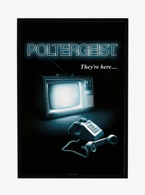 Poltergeist 1982 They're Here... Framed Poster