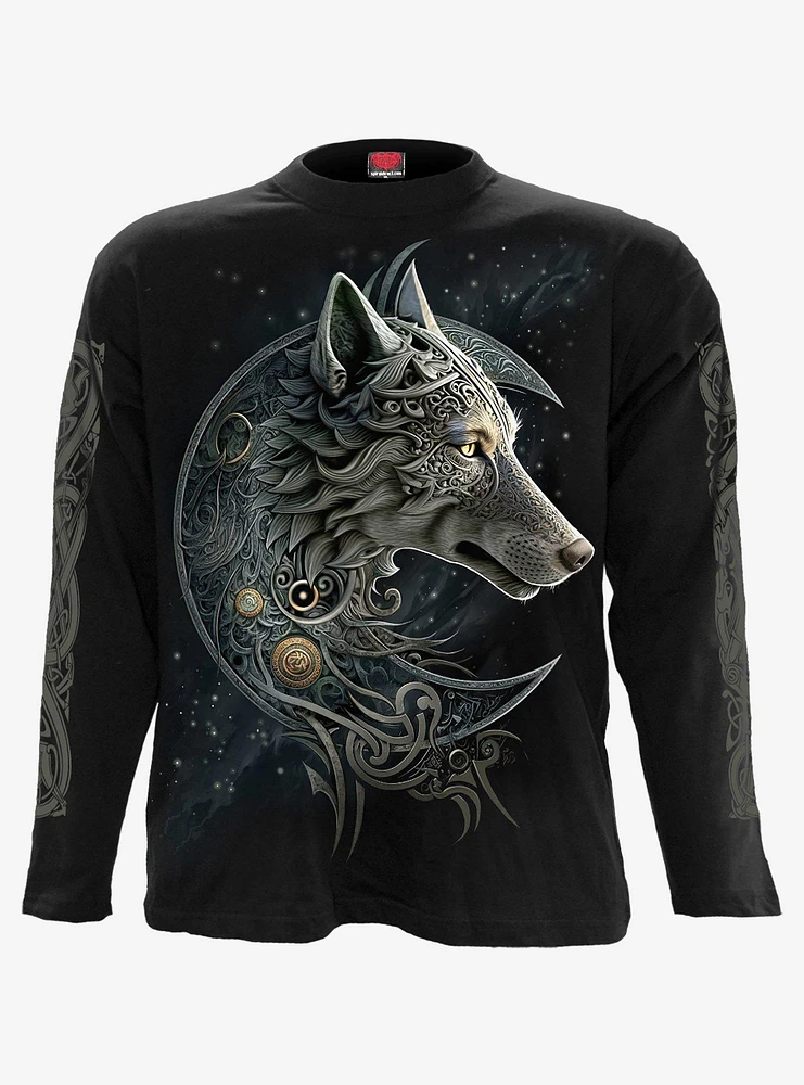 Celtic Wolf Long-Sleeve