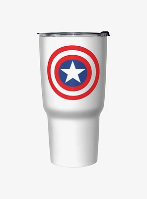 Marvel Captain America Classic Shield Icon Travel Mug