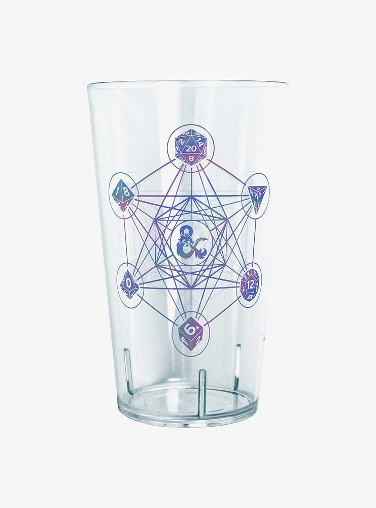 Dungeons & Dragons 6 Die Geometric Logo Tritan Cup