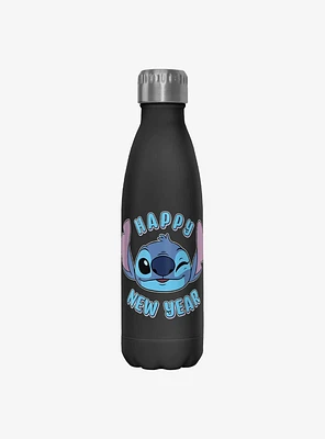 Disney Lilo & Stitch Happy New Year Stitch Wink Water Bottle