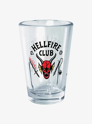 Stranger Things Hellfire Club Mini Glass