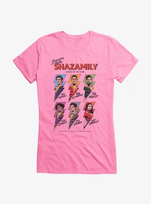 DC Comics Shazam!: Fury Of The Gods Shazamily Girls T-Shirt