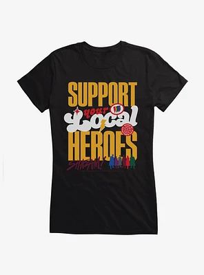 DC Comics Shazam!: Fury Of The Gods Support Heroes Girls T-Shirt