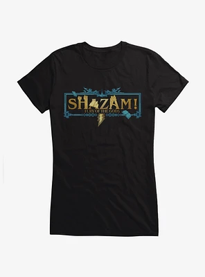 DC Comics Shazam!: Fury Of The Gods Symbols Girls T-Shirt