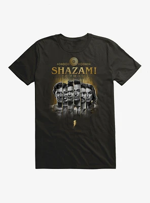 DC Comics Shazam!: Fury Of The Gods Hero Panels T-Shirt