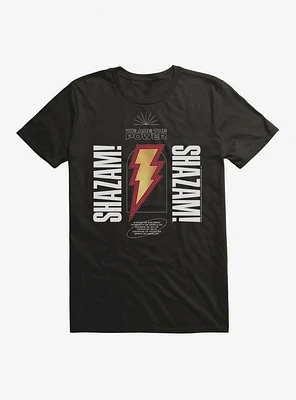 DC Comics Shazam!: Fury Of The Gods Powers T-Shirt