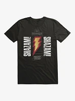 DC Comics Shazam!: Fury Of The Gods Powers T-Shirt
