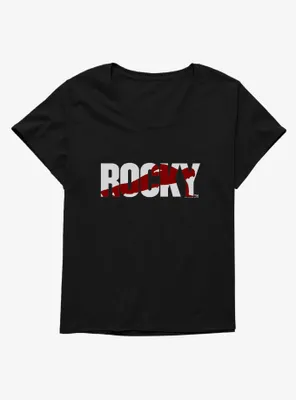 Rocky Training Logo Womens T-Shirt Plus