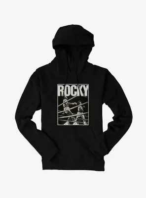 Rocky Punch To Apollo Print Hoodie