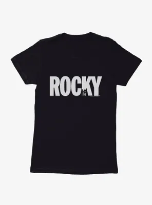 Rocky Movie Logo Womens T-Shirt