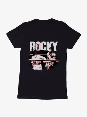Rocky Vs. Apollo Womens T-Shirt