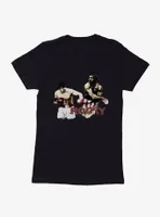 Rocky Vs. Apollo Creed Fight Scene Womens T-Shirt