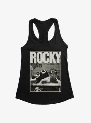 Rocky Fight Scene Print Womens Tank Top