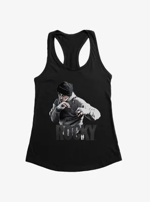 Rocky Ready To Fight Stance Womens Tank Top