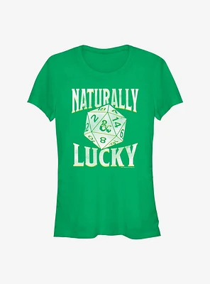 Dungeons & Dragons Naturally Lucky Girls T-Shirt