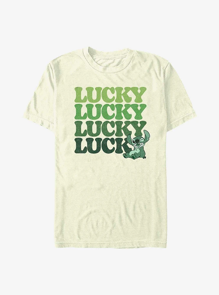 Disney Lilo & Stitch Lucky Stack T-Shirt