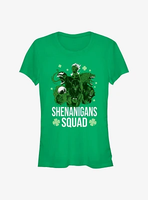 Marvel Spider-Man Villains Shenanigans Squad Girls T-Shirt