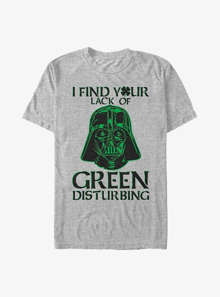 Star Wars Vader I Find Your Lack of Green Disturbing T-Shirt