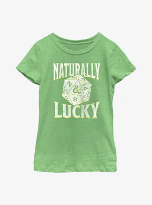 Dungeons & Dragons Naturally Lucky Youth Girls T-Shirt
