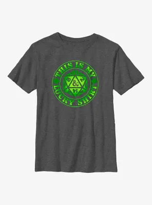 Dungeons & Dragons This Is My Lucky Shirt Youth T-Shirt