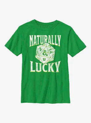 Dungeons & Dragons Naturally Lucky Youth T-Shirt