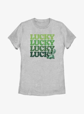 Disney Lilo & Stitch Lucky Stack Womens T-Shirt