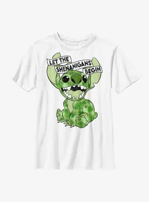 Disney Lilo & Stitch Let The Shenanigans Begin Youth T-Shirt