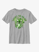 Disney Lilo & Stitch Lucky To Be Me Youth T-Shirt