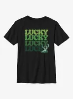 Disney Lilo & Stitch Lucky Stack Youth T-Shirt