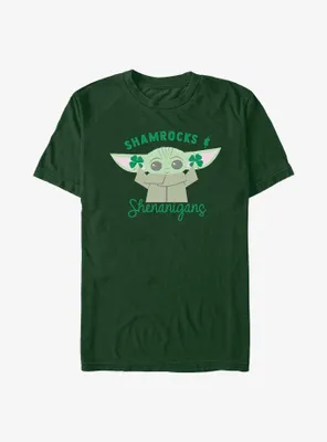 Star Wars The Mandalorian Shamrocks & Shenanigans T-Shirt